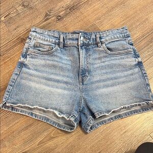 Joe Fresh Blue Distressed Jean Shorts Classic Style